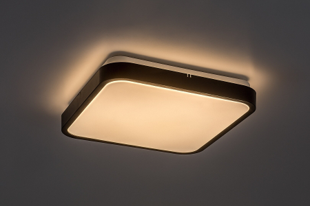 Plafoniera baie Rabalux Alenzo LED 24W 1450lm 3000, 4000, 6000 plastic black stil tehnic 230V, 50Hz IP44 71432 [4]