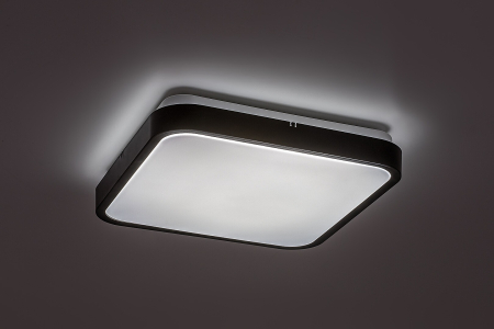 Plafoniera baie Rabalux Alenzo LED 24W 1450lm 3000, 4000, 6000 plastic black stil tehnic 230V, 50Hz IP44 71432 [2]