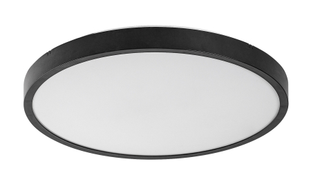Plafoniera baie Rabalux Alenzo LED 24W 1500lm 3000, 4000, 6000 plastic black stil tehnic 230V, 50Hz IP44 71437 [1]