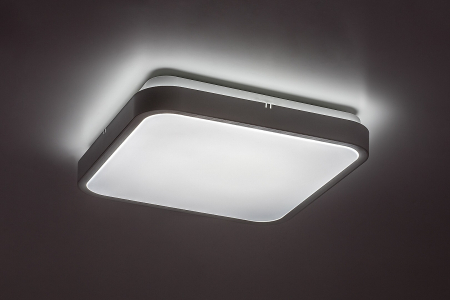 Plafoniera baie Rabalux Alenzo LED 24W 1600lm 3000, 4000, 6000 plastic white stil tehnic 230V, 50Hz IP44 71422 [2]