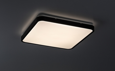 Plafoniera baie Rabalux Alenzo LED 36W 2270lm 3000, 4000, 6000 plastic black stil tehnic 230V, 50Hz IP44 71433 [2]