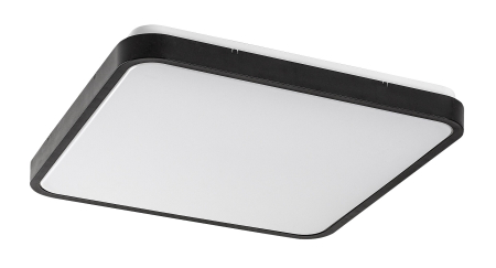 Plafoniera baie Rabalux Alenzo LED 36W 2300lm 3000K-6000 plastic black stil tehnic, IP44 71434 [1]
