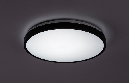 Plafoniera baie Rabalux Alenzo LED 36W 2390lm 3000K-6000 plastic black stil tehnic, IP44 71440 [4]