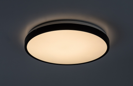 Plafoniera baie Rabalux Alenzo LED 36W 2390lm 3000K-6000 plastic black stil tehnic, IP44 71440 [2]