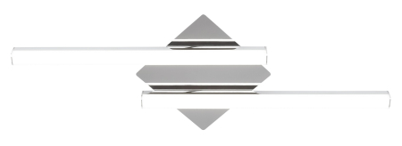 ILUMINAT INTERIOR - Plafoniera baie Rabalux Antonia LED 2x 12W 2360lm 4000 metal chrome stil minimal 230V, 50Hz IP44 5895
