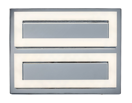 Plafoniera baie Rabalux Blas LED 24W 2250lm 4000K metal plastic crom alb IP44 [4]