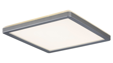 Plafoniera baie Rabalux Lambert LED 15W 1500lm 4000 plastic silver stil modern 230V, 50Hz IP44 3359 [1]