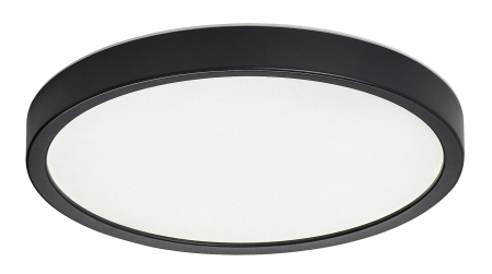 Plafoniere - Plafoniera baie Rabalux Maurec LED 18W 1575lm 3000K, 4000K, 6000 plastic anthracite stil functional, IP44 75081
