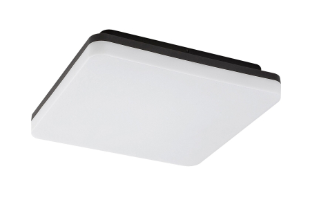 Plafoniera baie Rabalux Pernik LED 24W 2400lm 4000K plastic black stil modern, IP54 7250 [1]