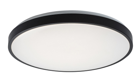 Plafoniere - Plafoniera baie Rabalux Samira LED 48W 3100lm 4000K plastic plastic negru alb IP44