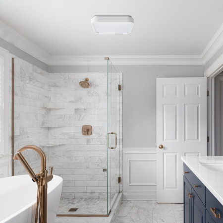 Plafoniera baie Rabalux Samira LED 48W 3150lm 4000K plastic plastic alb alb IP44 [8]