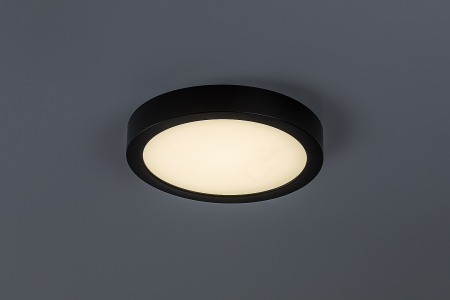 Plafoniera baie Rabalux Shaun Plus LED 24W 2600lm 4000KK plastic black stil functional, IP44 75075 [2]