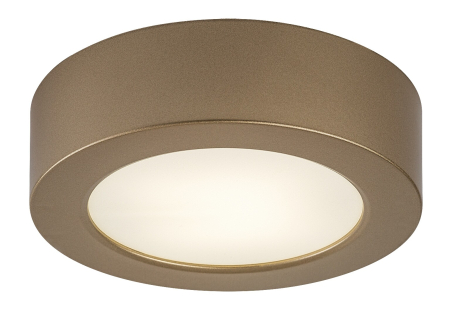 ILUMINAT INTERIOR - Plafoniera baie Rabalux Shaun Plus LED 7W 660lm 4000K plastic gold stil functional, IP44 75077