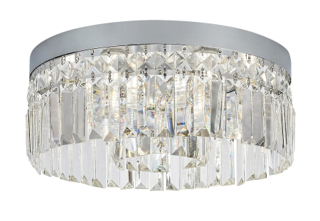 Baie - Plafoniera baie Rabalux Sybil G9 6x MAX 28W  metal sticlă crom IP44