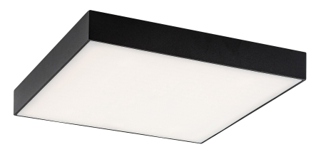 Baie - Plafoniera baie Rabalux Tartu LED 24W 2500lm 2800-6000 aluminiu mat black stil tehnic, IP44 7900