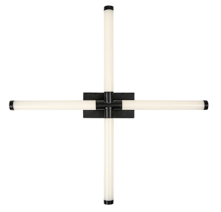 Plafoniera baie Rabalux Tilora LED 16W 1350lm 4000K metal black stil minimal, IP44 75046 [3]