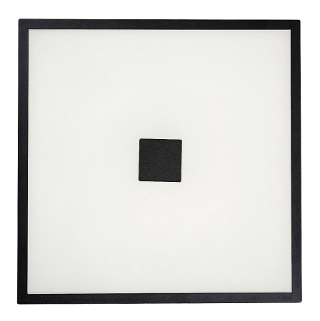 Plafoniera baie Rabalux Zoya LED 24W 1700lm 4000K metal sticlă negru alb IP44 [4]