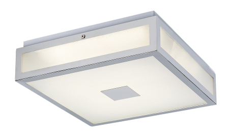 Plafoniere - Plafoniera baie Rabalux Zoya LED 24W 1790lm 4000K metal sticlă crom alb IP44
