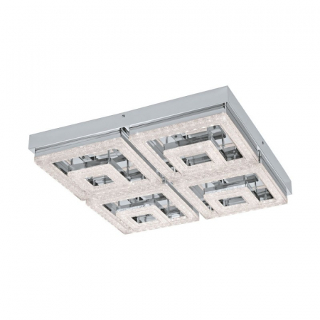 Moderne - Plafoniera cristal EGLO FRADELO 95661, LED 48W 5000lm 3000K