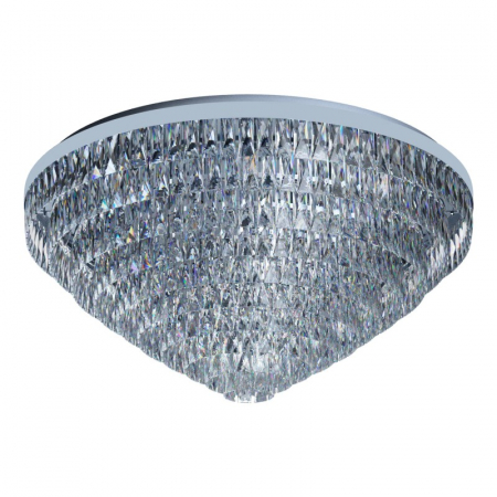 Moderne - Plafoniera cristal EGLO VALPARAISO 1 39493, E14 25X40W Ø980mm, Crom