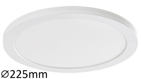 Plafoniera cu senzor Rabalux Sonnet LED 18W 1880lm 4000K metal white stil functional, IP20 1491 [1]