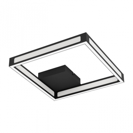 ILUMINAT INTERIOR - Plafoniera EGLO ALTAFLOR 99787, LED 4x2.8W, 1520lm, 3000K, Otel Negru, Plastic Alb IP20
