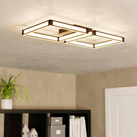 Plafoniera EGLO ALTAFLOR 99788, LED 8X2,8W 3040lm 3000K, Negru, Alb [1]