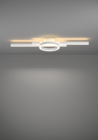 Plafoniera EGLO Amandolo 900952 LED 23,5W 2700-6500K 2850lm 220-240V,50/60Hz L 775mm x l 200mm x H 75mm aluminiu/otel alb plastic alb IP20 [3]