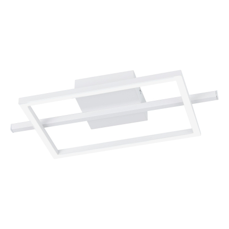 ILUMINAT INTERIOR - Plafoniera EGLO Amandolo 901116 LED 17W 2700-6500K 1900lm 220-240V,50/60Hz L 400mm x l 200mm x H 65mm aluminiu/otel alb plastic alb IP20
