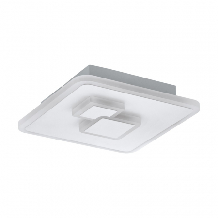 BLACK FRIDAY 2024 - Plafoniera EGLO CADEGAL 33941, LED 9W, 1214lm, 4000K, Otel, Alb, Plastic, Alb
