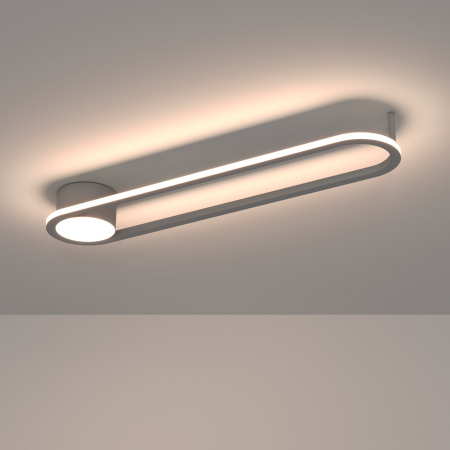 Plafoniera EGLO Collecorvino 902152 LED 24W 2700K, 4000K, 6500K 2400lm 220-240V,50/60Hz L 500mm x l 125mm x H 60mm aluminiu/otel alb plastic alb IP20 [5]