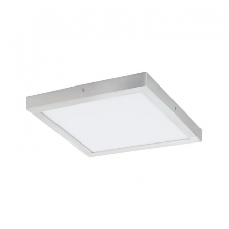 BLACK FRIDAY 2024 - Plafoniera EGLO FUEVA 1 97269, LED 25W 2500lm 4000K, Argintiu, alb