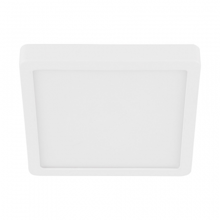 BLACK FRIDAY - Plafoniera EGLO FUEVA 5 30893, LED 20W, 2200lm, 4000K, IP44 Otel, Alb, Plastic, Alb