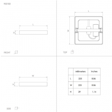 Plafoniera EGLO FUEVA 5 900183, LED 17W 2000lm 3000K, Alama periata, Alb [2]