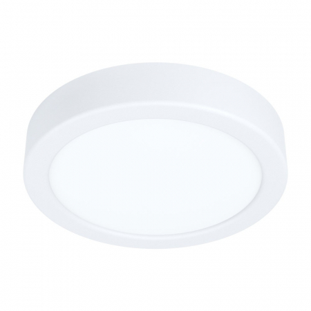EGLO INTERIOR - Plafoniera EGLO FUEVA 5 99225, LED 10.5W 1350lm 4000K Ø160mm, Otel, Alb