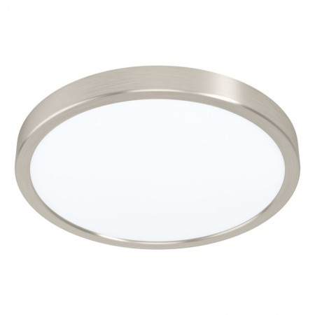 Plafoniere - Plafoniera Eglo Fueva 5, nichel mat, LED, 20W, 2300 lumeni, alb cald 3000K, 28.5 cm, 99221