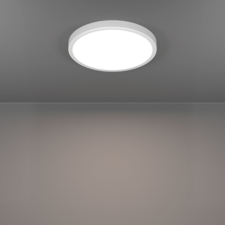 Plafoniera EGLO Fueva 6 901334 LED 14,2W 2700K, 4000K, 6500K 2000lm 220-240V,50/60Hz H 25mm x Ø278mm plastic alb plastic alb IP44 [4]
