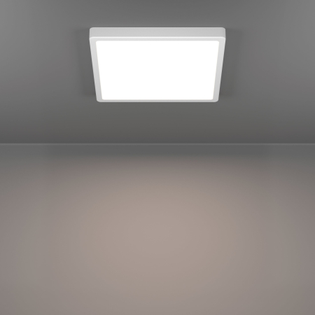 Plafoniera EGLO Fueva 6 901337 LED 13W 2700K, 4000K, 6500K 2100lm 220-240V,50/60Hz L 290mm x l 290mm x H 25mm plastic alb plastic alb IP44 [3]