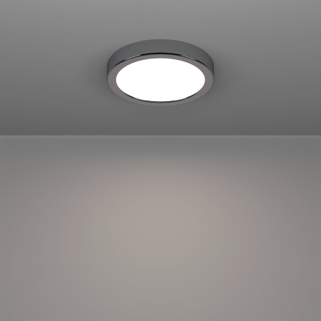 Plafoniera EGLO Fueva 6 901762 LED 7,5W 2700K, 4000K, 6500K 1000lm 220-240V,50/60Hz H 25mm x Ø166mm otel crom plastic alb IP44 [3]