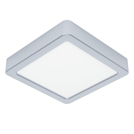 ILUMINAT - Plafoniera EGLO Fueva 6 901765 LED 7W 2700K, 4000K, 6500K 1100lm 220-240V,50/60Hz L 150mm x l 150mm x H 25mm otel crom plastic alb IP44