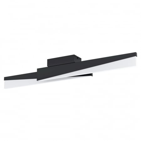 BLACK FRIDAY 2024 - Plafoniera EGLO ISIDRO 99561, LED 2X11W, 2700lm, 3000K, Aluminiu, Otel, Negru, Plastic, Satinat