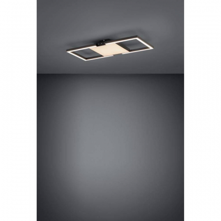 Plafoniera EGLO MACELLARA 390019, LED 4X3,8W;2X5,5W 3380lm 2700-6500K, Negru, Alb [1]