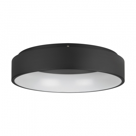 BLACK FRIDAY 2024 - Plafoniera EGLO MARGHERA 2 390051, LED 34W, 4000lm, 3000K, Otel, Negru, Plastic, Alb