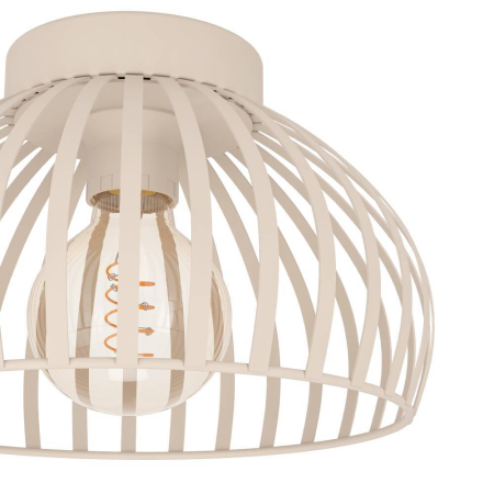 Plafoniera EGLO Mogano 3 901746 E27 1X40W 220-240V,50/60Hz H 180mm x Ø280mm otel sandy  IP20 [1]