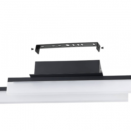 Plafonieră EGLO PALMITAL 900844, 2X11W, 3000K, Aluminiu, oțel, Negru IP44 [3]