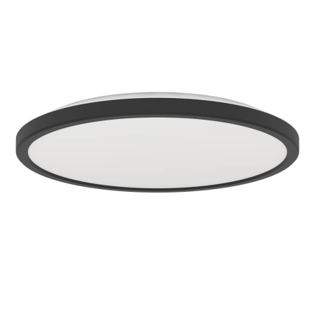 ILUMINAT - Plafoniera EGLO Rovito 901438 LED 13,9W 2700K, 4000K, 6500K 1750lm 220-240V,50/60Hz H 30mm x Ø300mm plastic negru plastic alb IP44