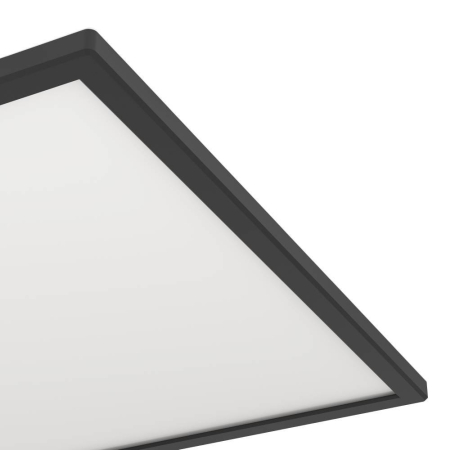 Plafoniera EGLO Rovito 901444 LED 17W 2700K, 4000K, 6500K 2800lm 220-240V,50/60Hz L 500mm x l 500mm x H 32mm plastic negru plastic alb IP44 [1]