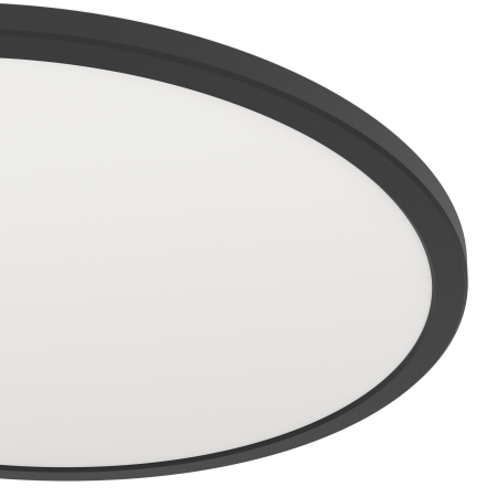Plafoniera EGLO Rovito-R 901455 LED 16,8W 2700-6500K 2900lm 220-240V,50/60Hz H 32mm x Ø500mm plastic negru plastic alb IP44 [2]
