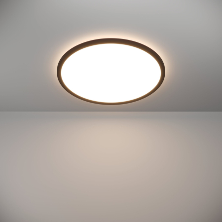Plafoniera EGLO Rovito-R 901455 LED 16,8W 2700-6500K 2900lm 220-240V,50/60Hz H 32mm x Ø500mm plastic negru plastic alb IP44 [3]