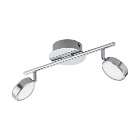 BLACK FRIDAY 2024 - Plafoniera EGLO SALTO 95629, LED 2X5.4W 1280lm 3000K, Otel, Satinat